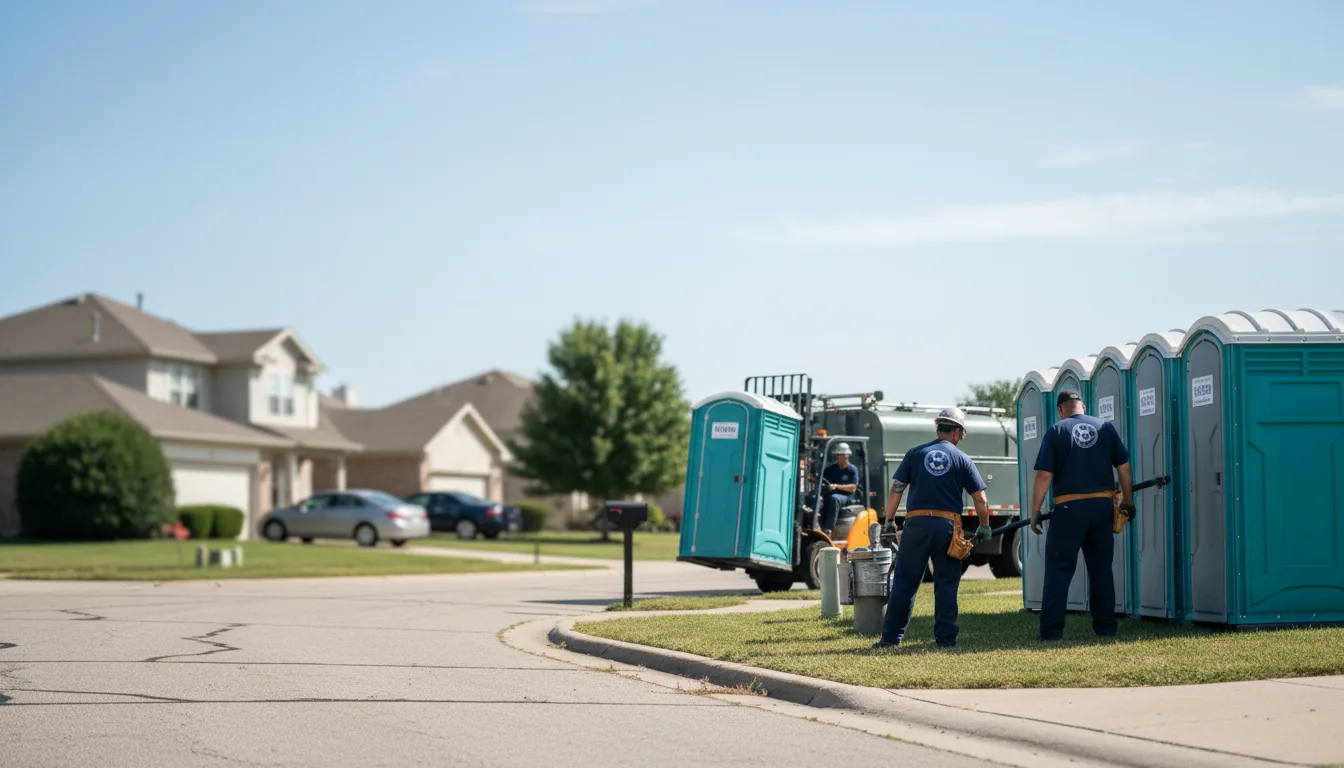 Porta Potty Rental in Trenton, TX near me
